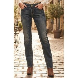 Vintage Stitch's Authentic Tailored Denim Jeans Womens 27 Bootcut Cotton Y2K NWT